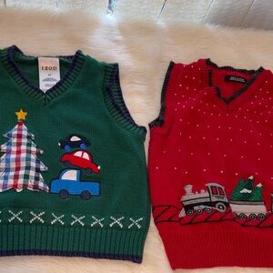 Christmas toddler vest